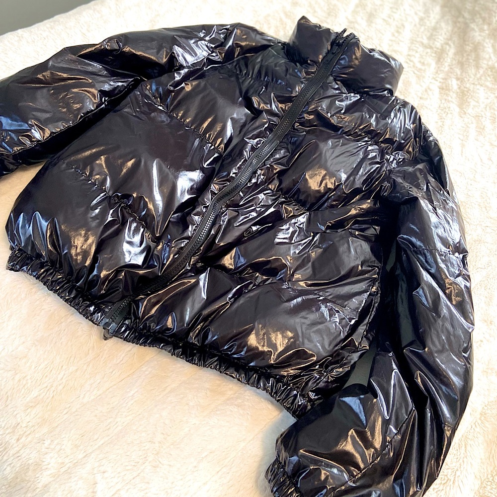 Charcoal Color, Small Puffer Coat